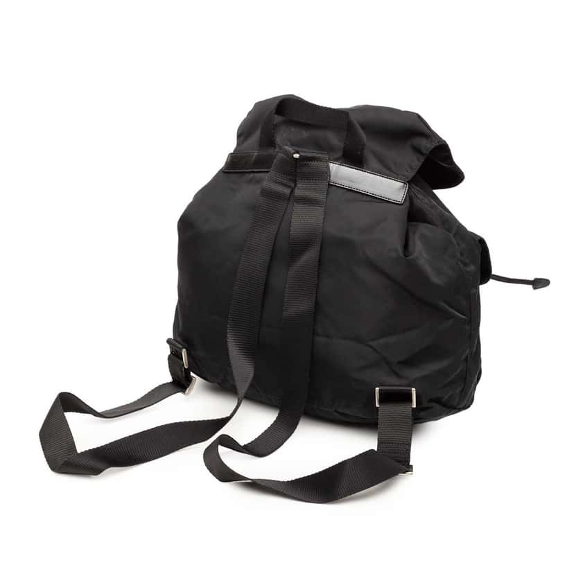 Prada Tessuto Backpack Black Very good condition - Back View