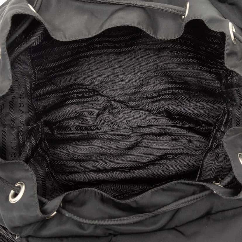 Prada Tessuto Backpack Black Very good condition - Model View
