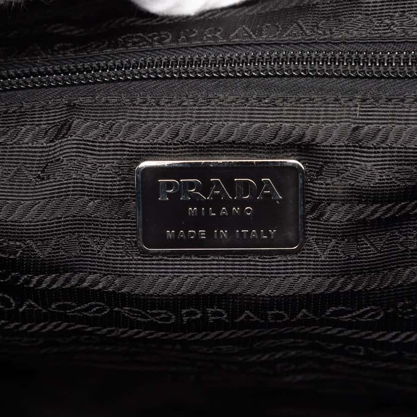 Prada Tessuto Backpack Black Very good condition - Box View