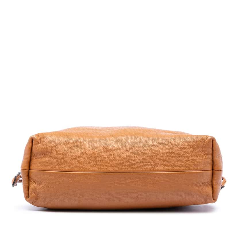 Burberry House Check Canvas and Calfskin Little Crush Crossbody Brown Leather Very good condition - Inside View