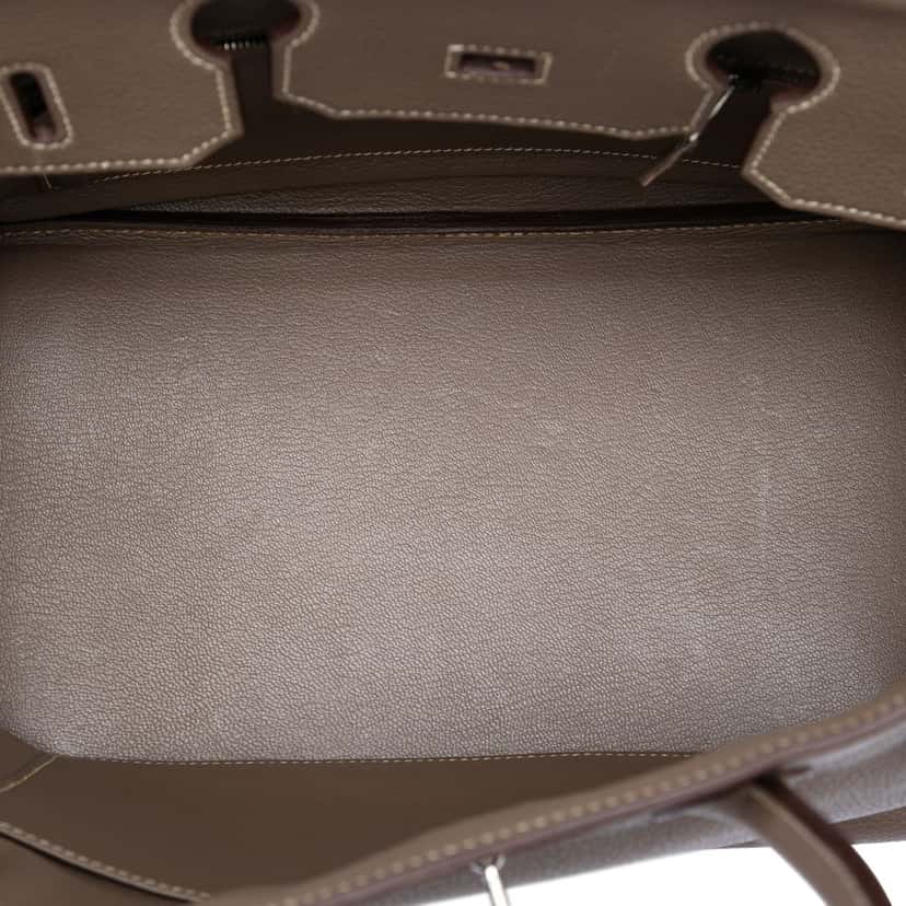 Hermès Togo Birkin Retourne 35 Brown Leather Very good condition - Model View