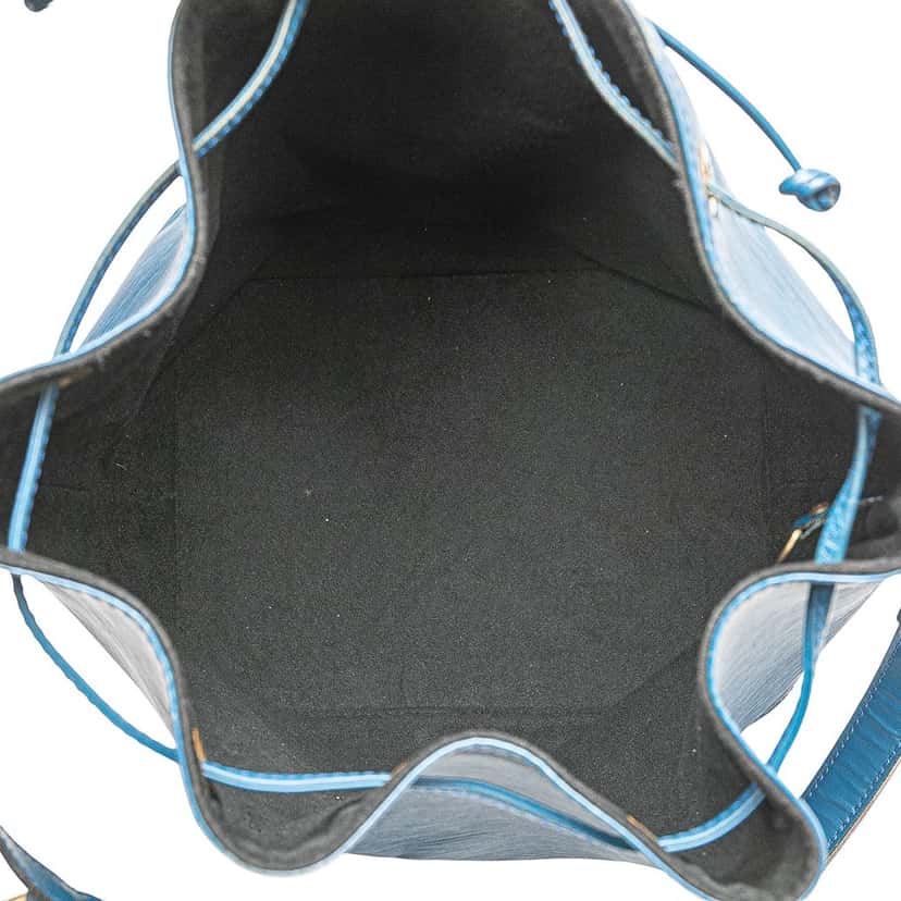 Louis Vuitton Epi Petit Noe Blue Leather Very good condition - Model View