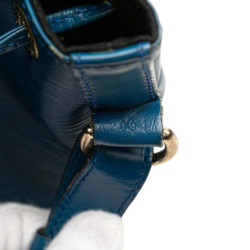 Louis Vuitton Epi Petit Noe Blue Leather Very good condition - Box View