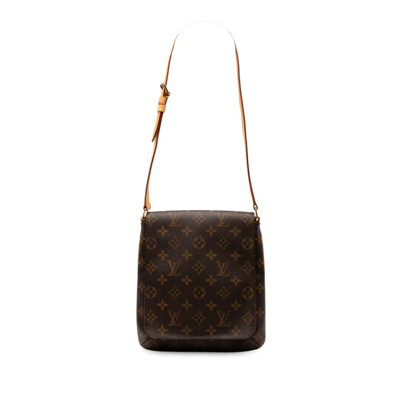 Louis Vuitton Monogram Musette Salsa PM Short Strap Brown Very good condition - Front View
