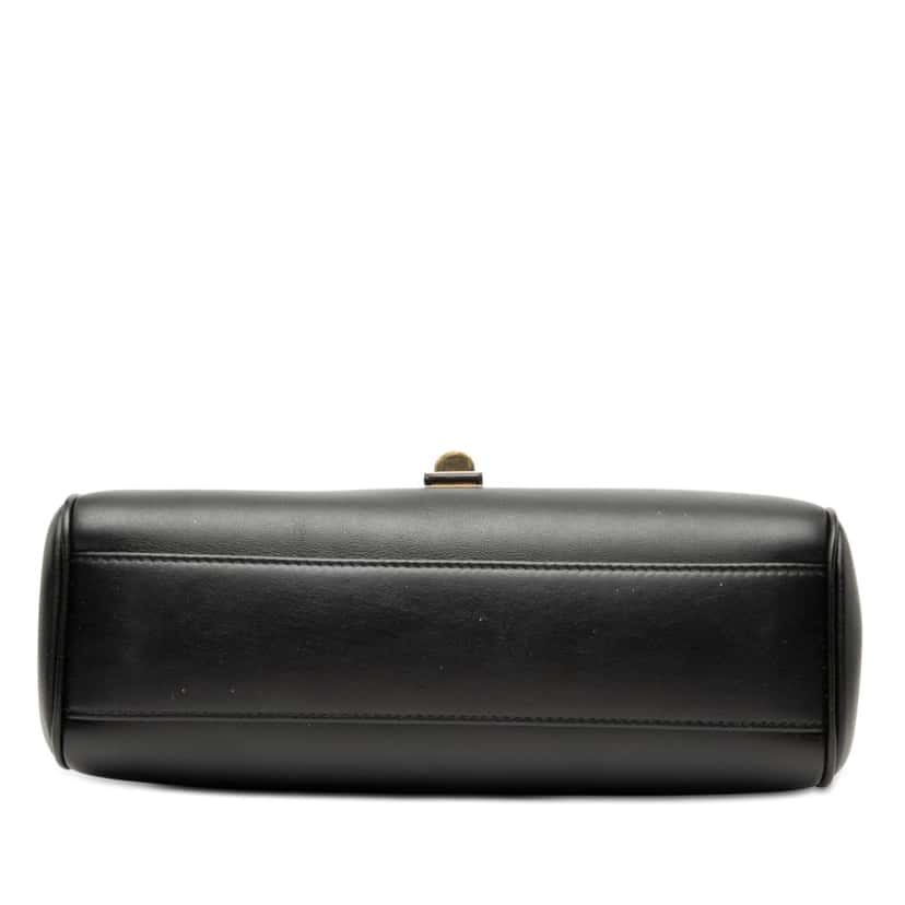 Celine Teen Smooth Calfskin Soft 16 Crossbody Black Leather Very good condition - Inside View