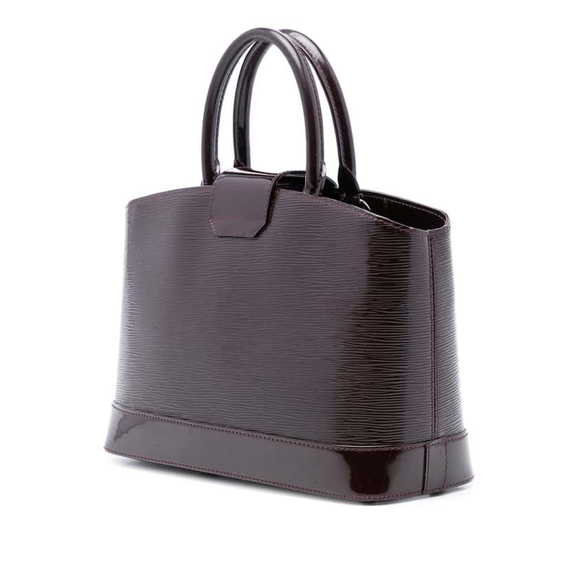 Louis Vuitton Epi Electric Mirabeau PM Purple Leather Very good condition - Back View