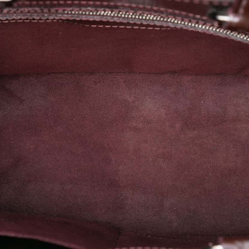 Louis Vuitton Epi Electric Mirabeau PM Purple Leather Very good condition - Model View