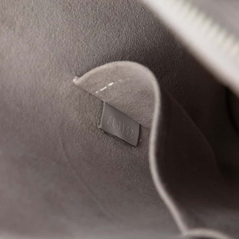 Louis Vuitton Epi Alma PM White Leather Very good condition - Box View