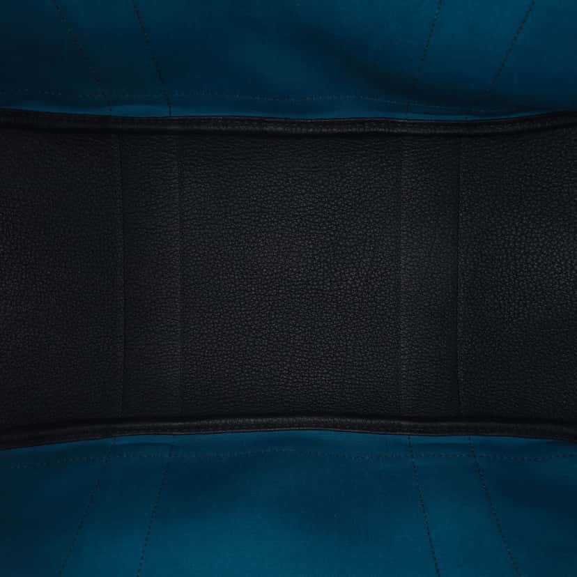 Hermès Toile and Negonda Garden Party 36 Blue Good condition - Model View