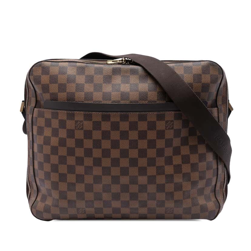 Louis Vuitton Damier Ebene Dorsoduro Brown Very good condition - Front View