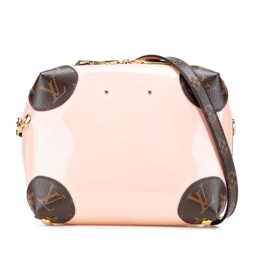 Louis Vuitton Vernis Miroir Venice Pink Leather Very good condition - Front View