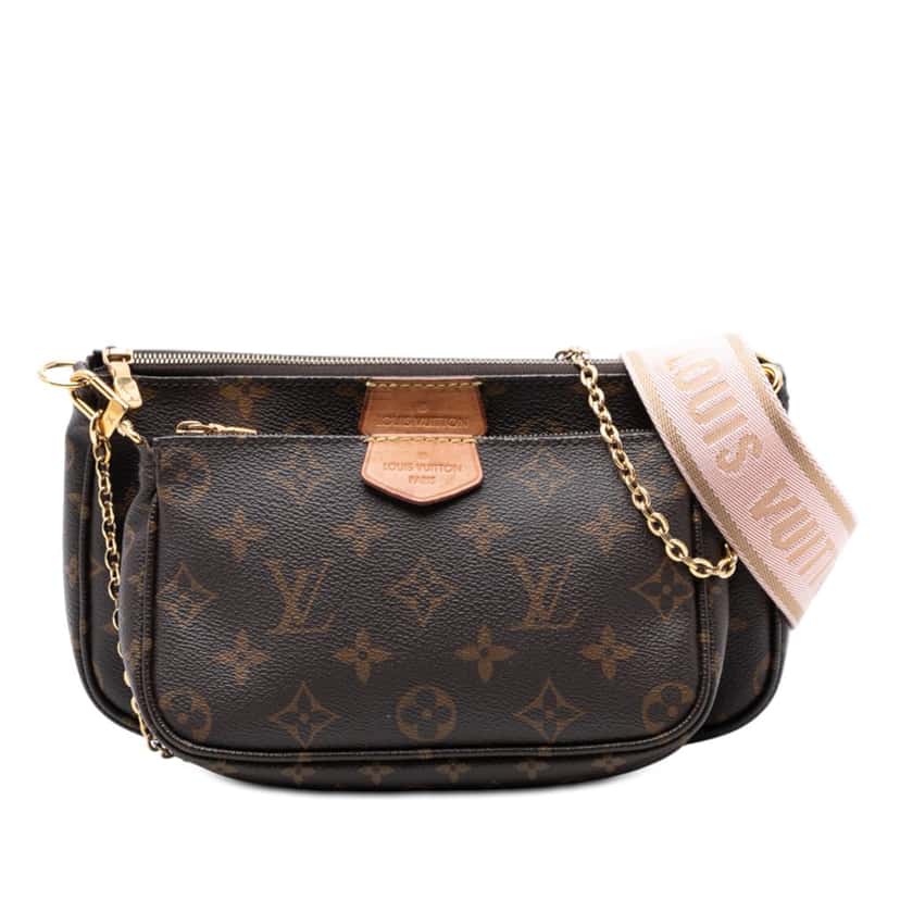 Louis Vuitton Monogram Multi Pochette Accessoires Brown Very good condition - Front View