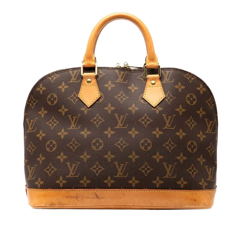 Louis Vuitton Monogram Alma PM Brown Very good condition - Front View