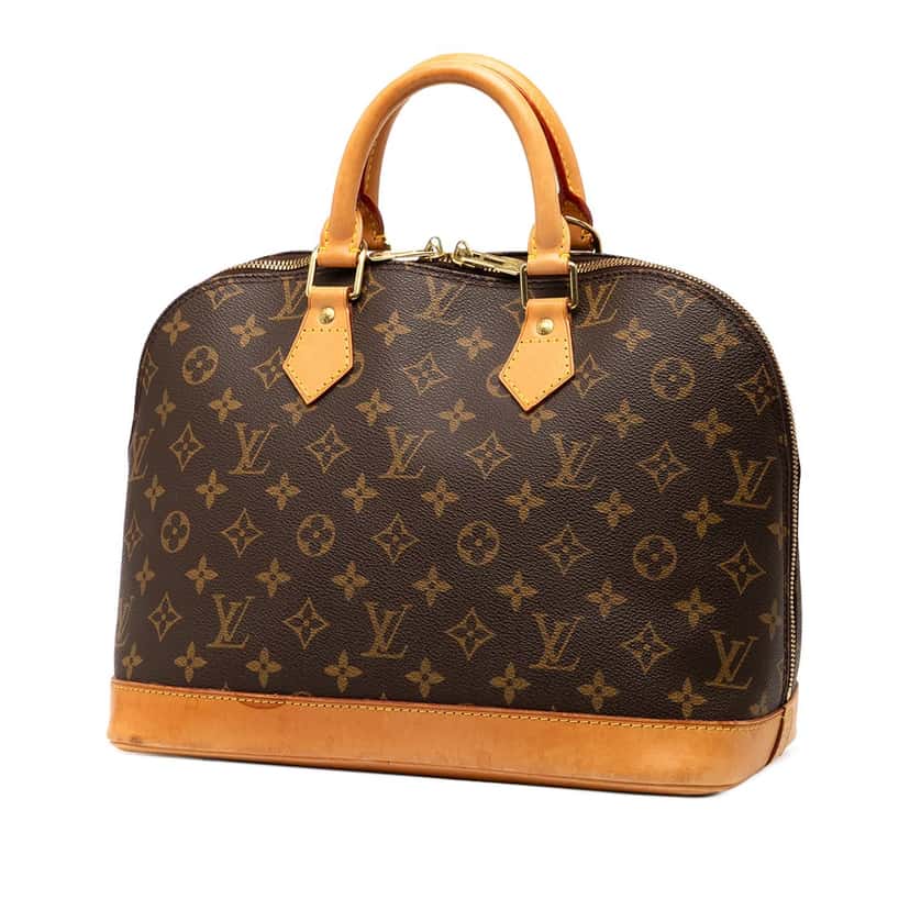 Louis Vuitton Monogram Alma PM Brown Very good condition - Back View