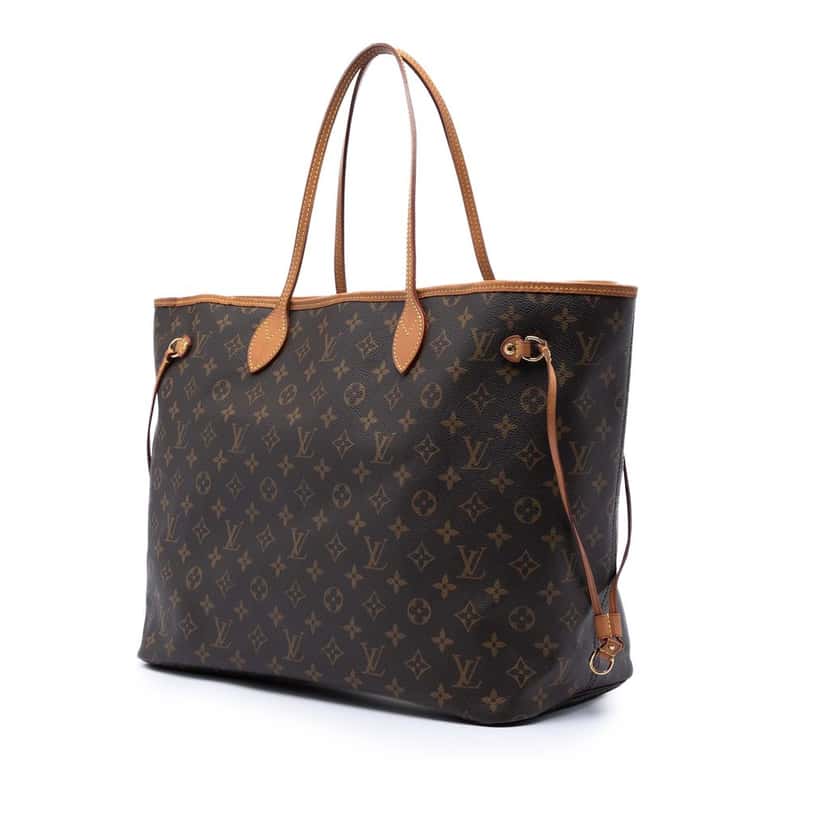Louis Vuitton Monogram Neverfull GM Brown Very good condition - Back View