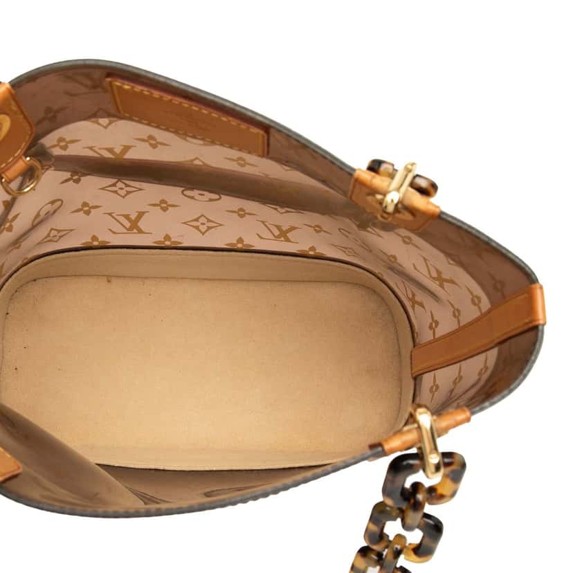 Louis Vuitton Monogram Cabas Sac Ambre PM Brown Plastic Very good condition - Model View