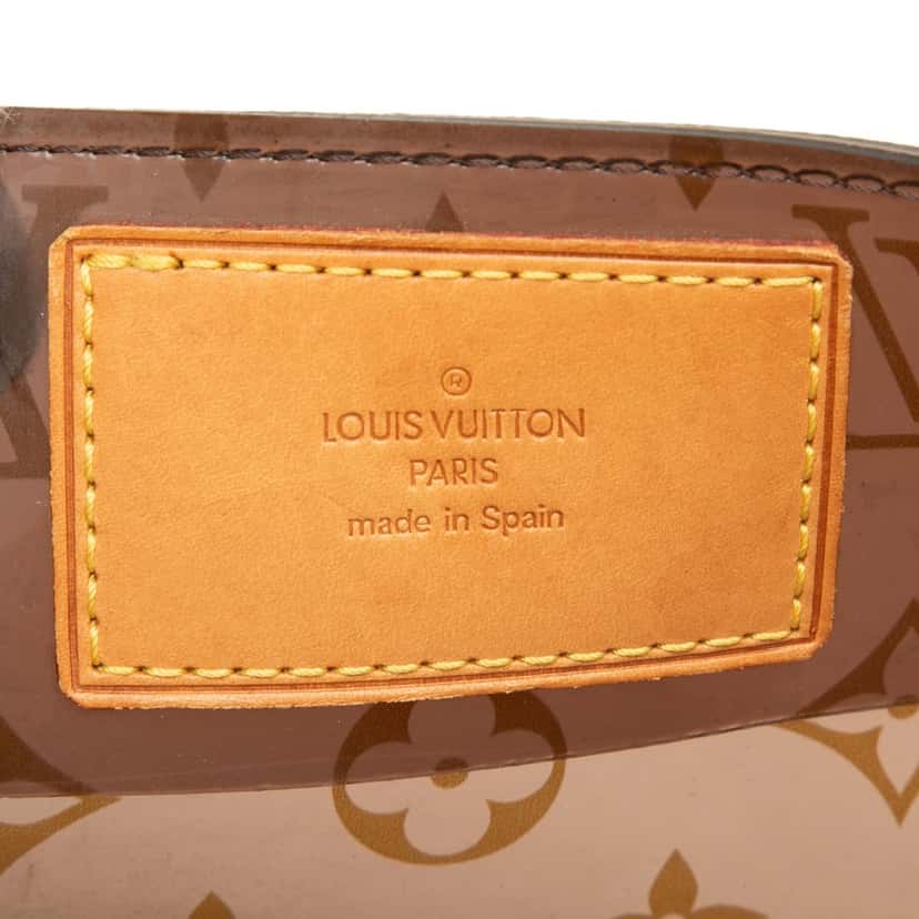 Louis Vuitton Monogram Cabas Sac Ambre PM Brown Plastic Very good condition - Box View