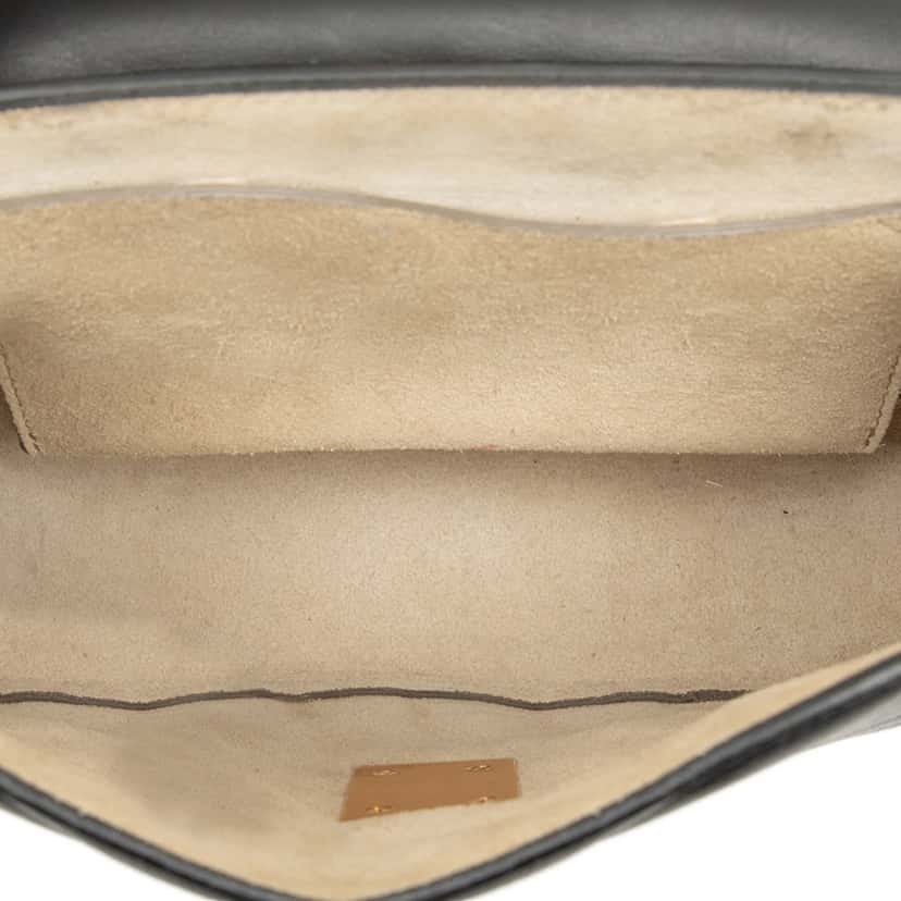 Chloé Mini Quilted Leather Drew Bijou Satchel Black Leather Very good condition - Model View