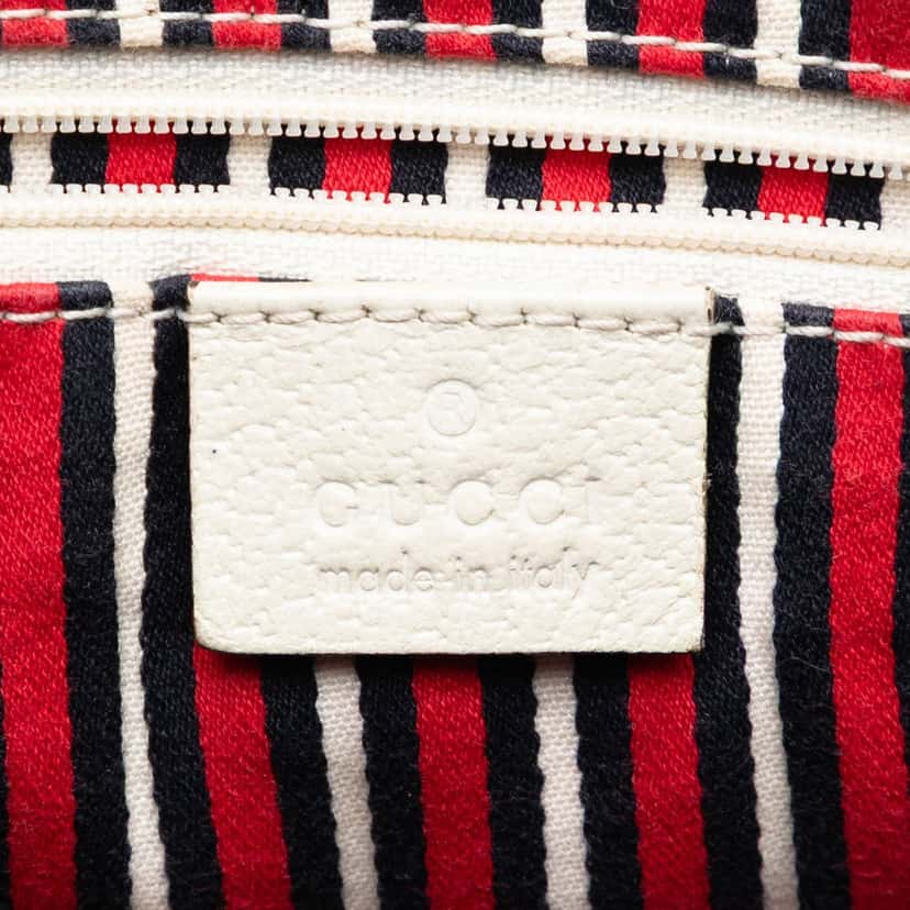 Gucci 85th Anniversary Canvas Logo Abbey D Ring Tote Blue Very good condition - Box View