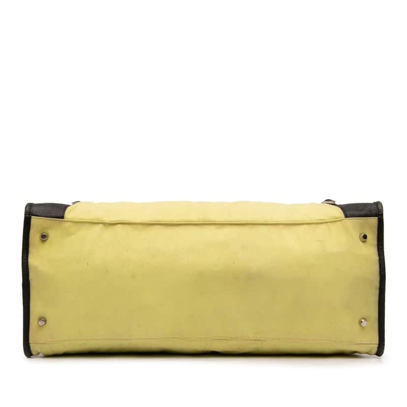 Balenciaga Canvas Motocross Classic Work Handbag Yellow Very good condition - Inside View