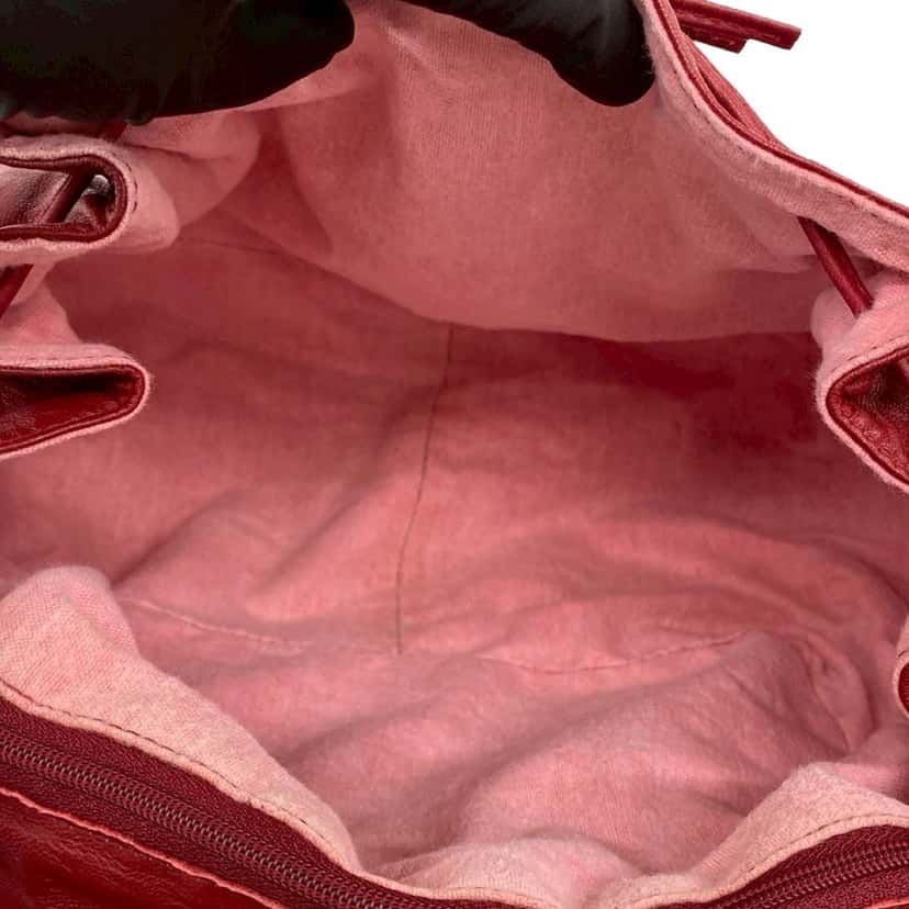 LOEWE Nappa Anagram Flap Crossbody Red Leather Very good condition - Model View