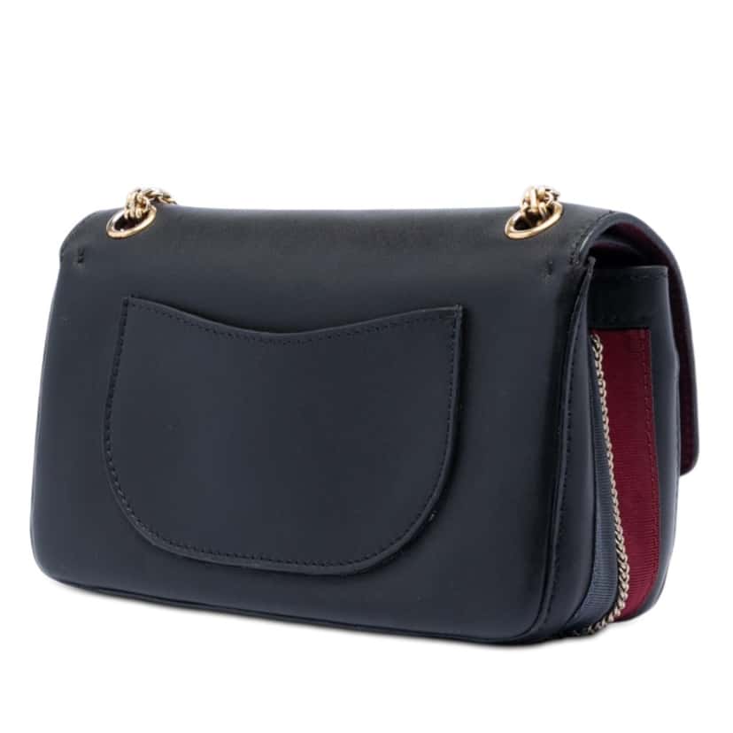 Chanel Calfskin Reissue 2.55 Medallion Nude Double Flap 225 Black Leather Very good condition - Back View