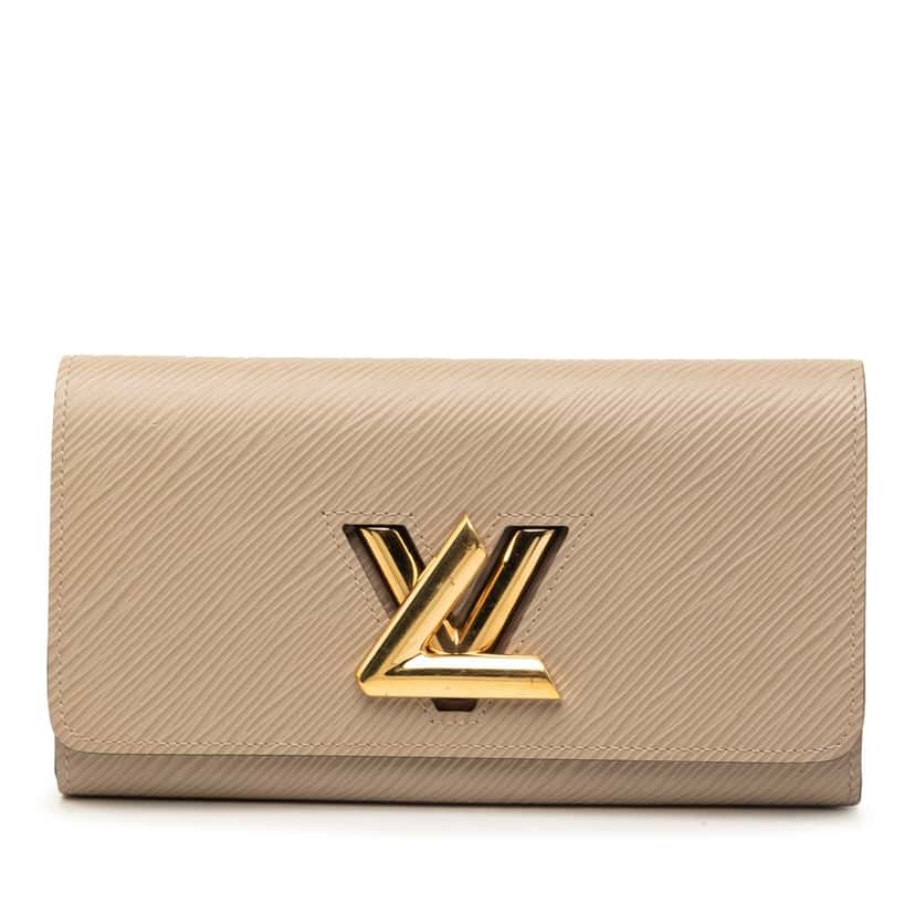 Louis Vuitton Epi Twist Long Wallet Beige Leather Very good condition - Front View