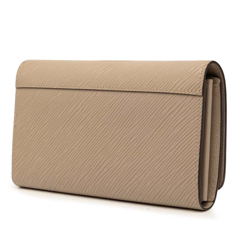 Louis Vuitton Epi Twist Long Wallet Beige Leather Very good condition - Back View