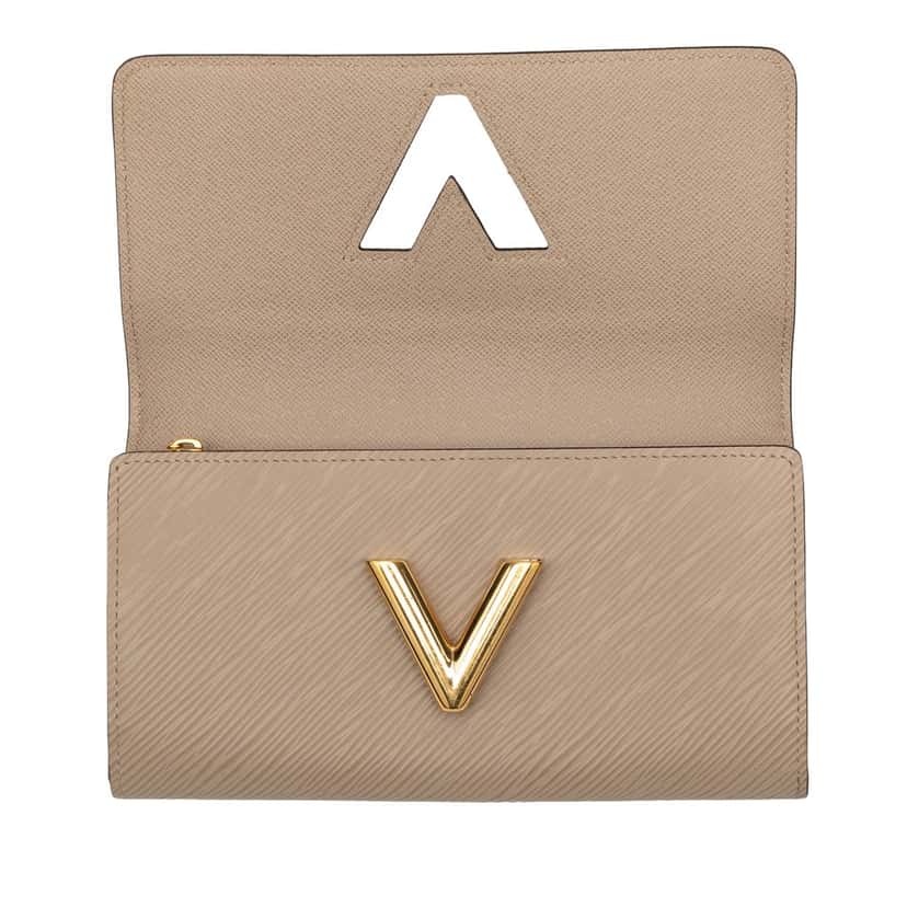 Louis Vuitton Epi Twist Long Wallet Beige Leather Very good condition - Model View