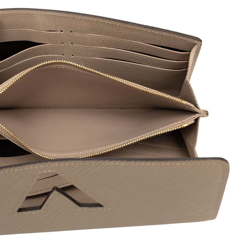 Louis Vuitton Epi Twist Long Wallet Beige Leather Very good condition - Box View
