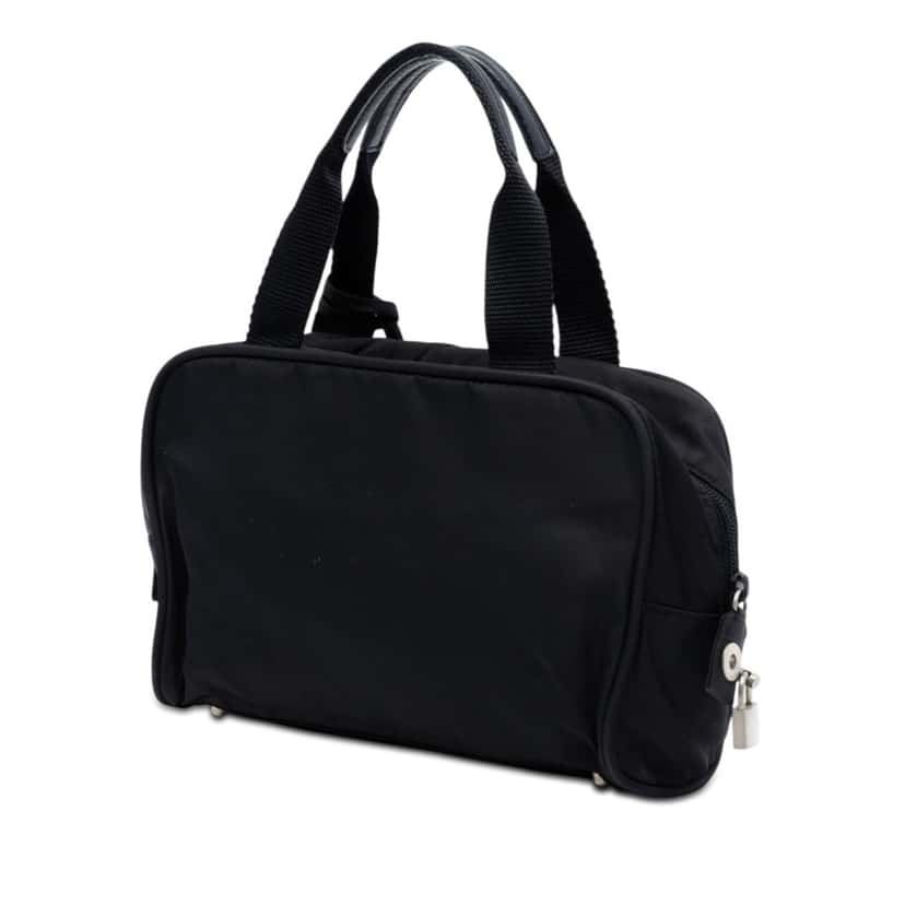 Prada Tessuto Handbag Black Very good condition - Back View