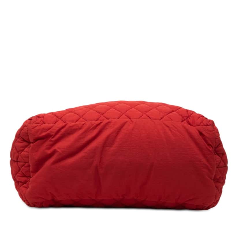 Chanel Medium Quilted Nylon Coco Cocoon Tote Red Very good condition - Inside View