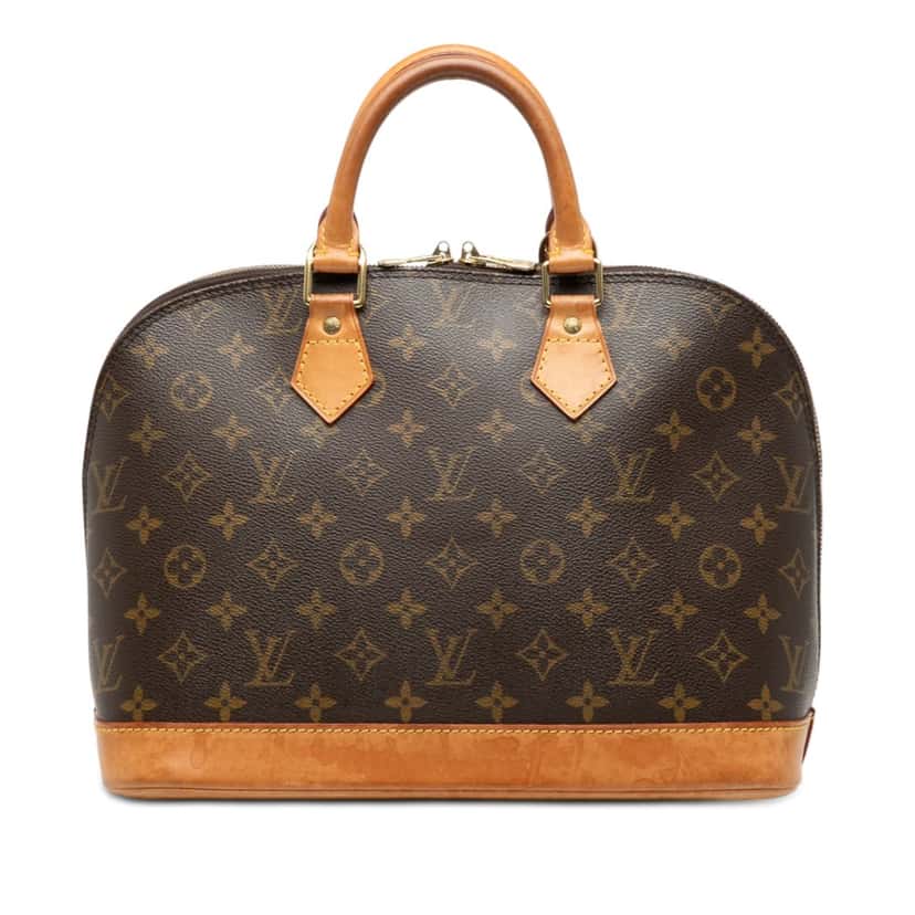 Louis Vuitton Monogram Alma PM Brown Very good condition - Front View