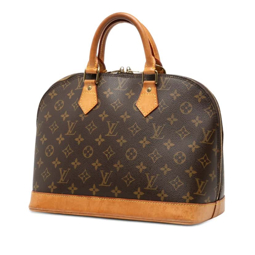 Louis Vuitton Monogram Alma PM Brown Very good condition - Back View