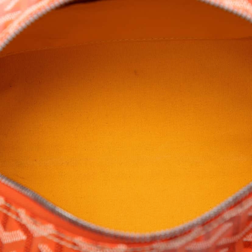 Goyard Goyardine Bowling Toiletry 25 Orange Very good condition - Model View