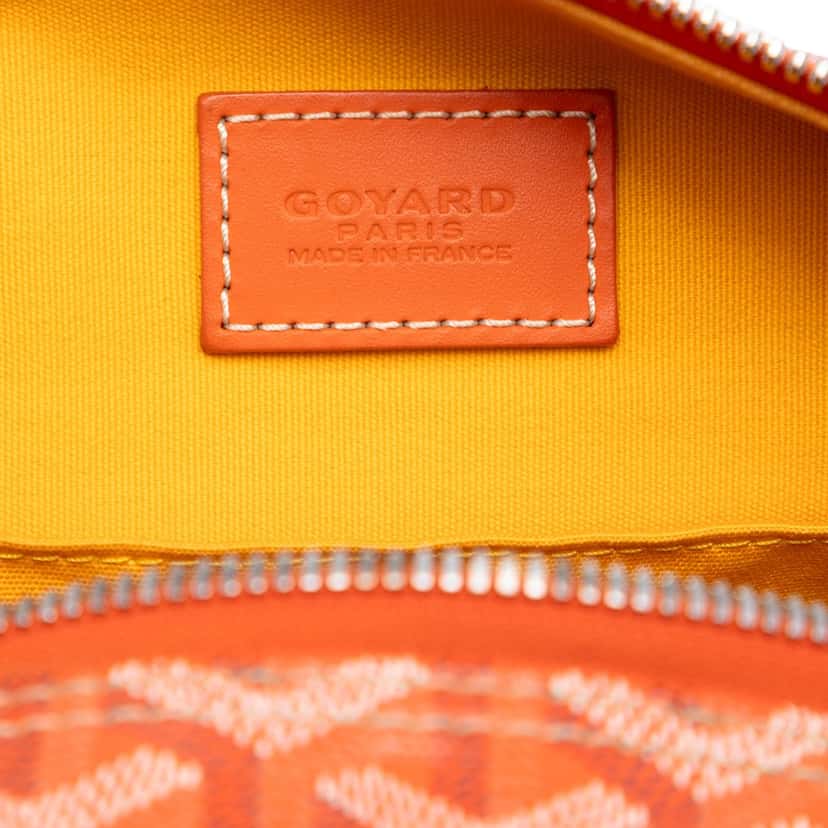 Goyard Goyardine Bowling Toiletry 25 Orange Very good condition - Box View