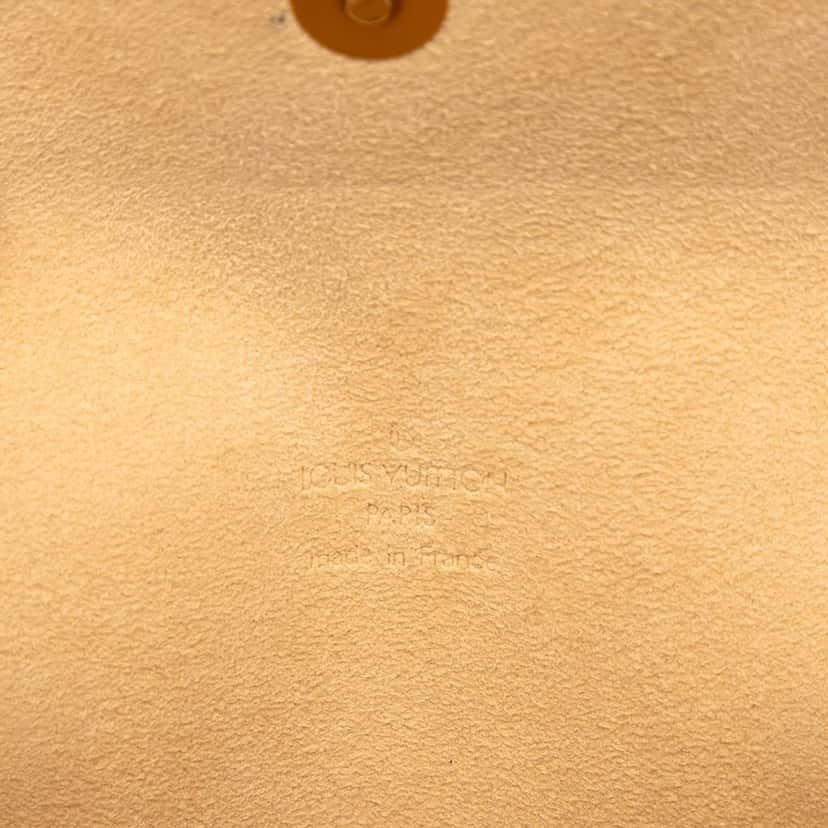 Louis Vuitton Monogram Pochette Florentine Brown Very good condition - Box View