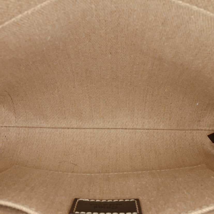 Chloé Small Canvas Woody Satchel Beige Very good condition - Model View