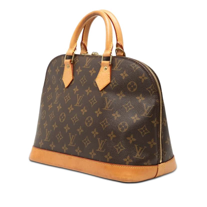 Louis Vuitton Monogram Alma PM Brown Very good condition - Back View