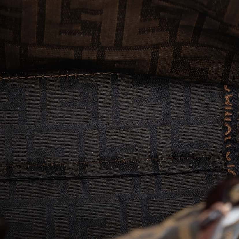 Fendi Zucca Canvas Tote Brown Very good condition - Model View