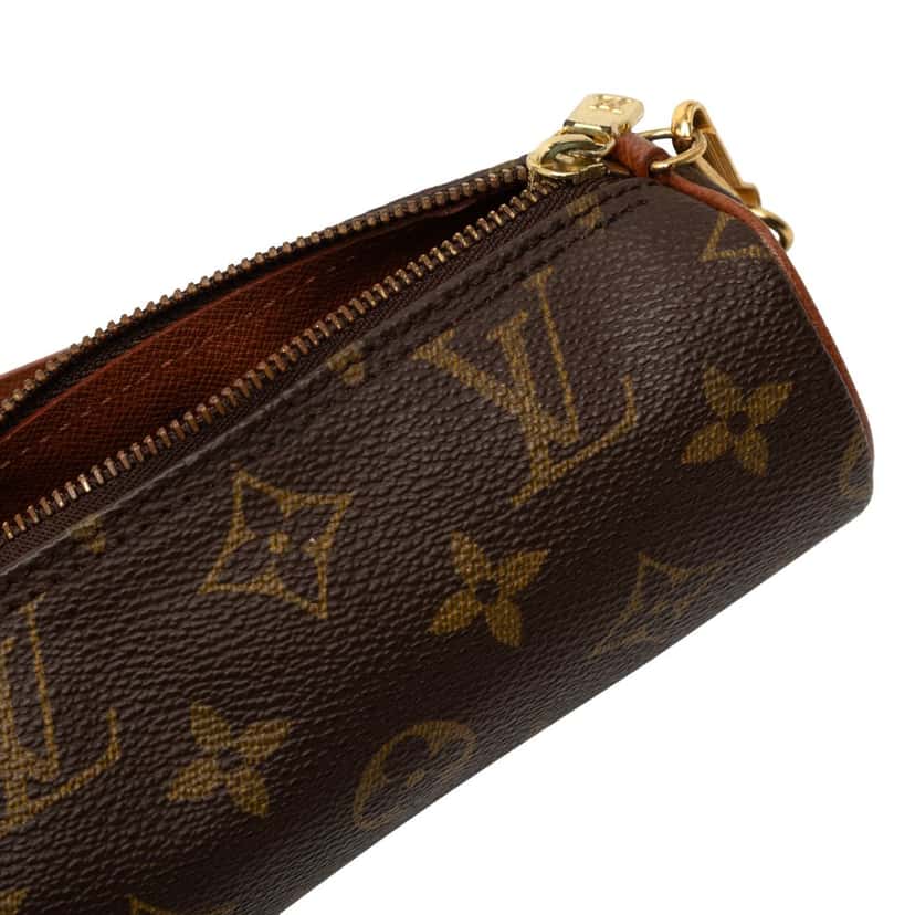 Louis Vuitton Monogram Papillon Pochette Brown Very good condition - Box View