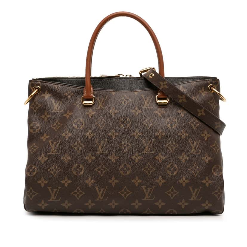 Louis Vuitton Monogram Pallas MM Brown Very good condition - Front View