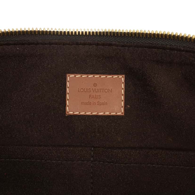 Louis Vuitton Monogram Pallas MM Brown Very good condition - Box View