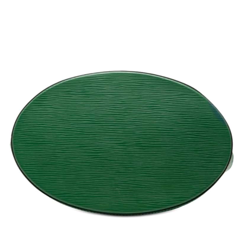 Louis Vuitton Epi Cluny Green Leather Good condition - Inside View
