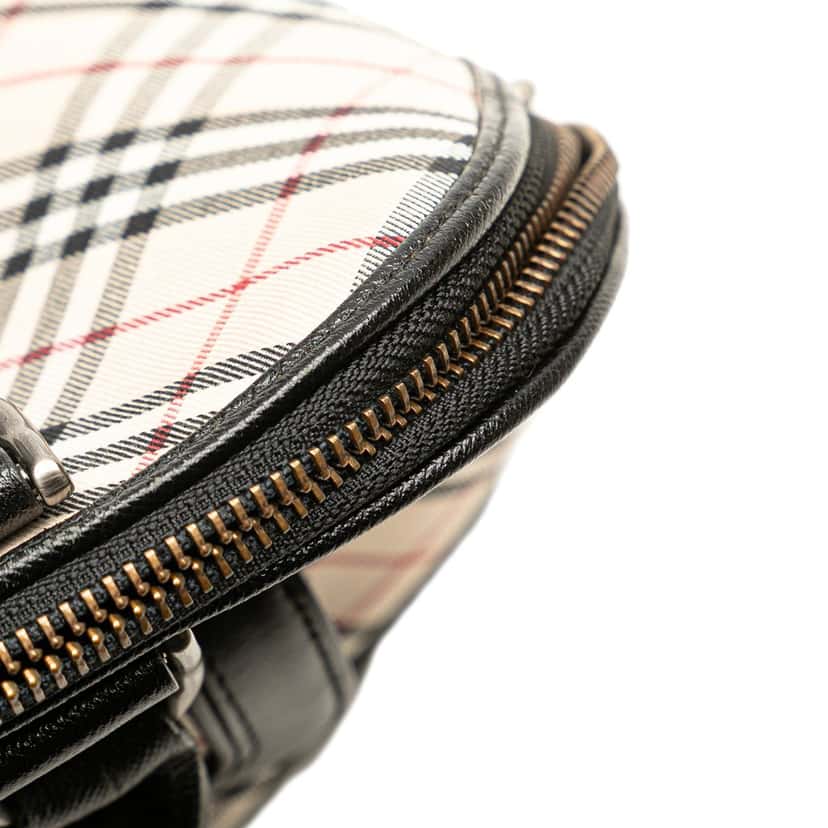 Burberry Nova Check Canvas Handbag Beige Very good condition - Box View