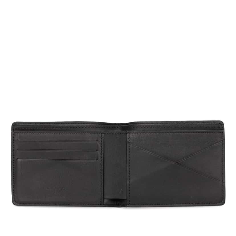 Louis Vuitton Monogram Spotlight Multiple Wallet Black Leather Very good condition - Model View