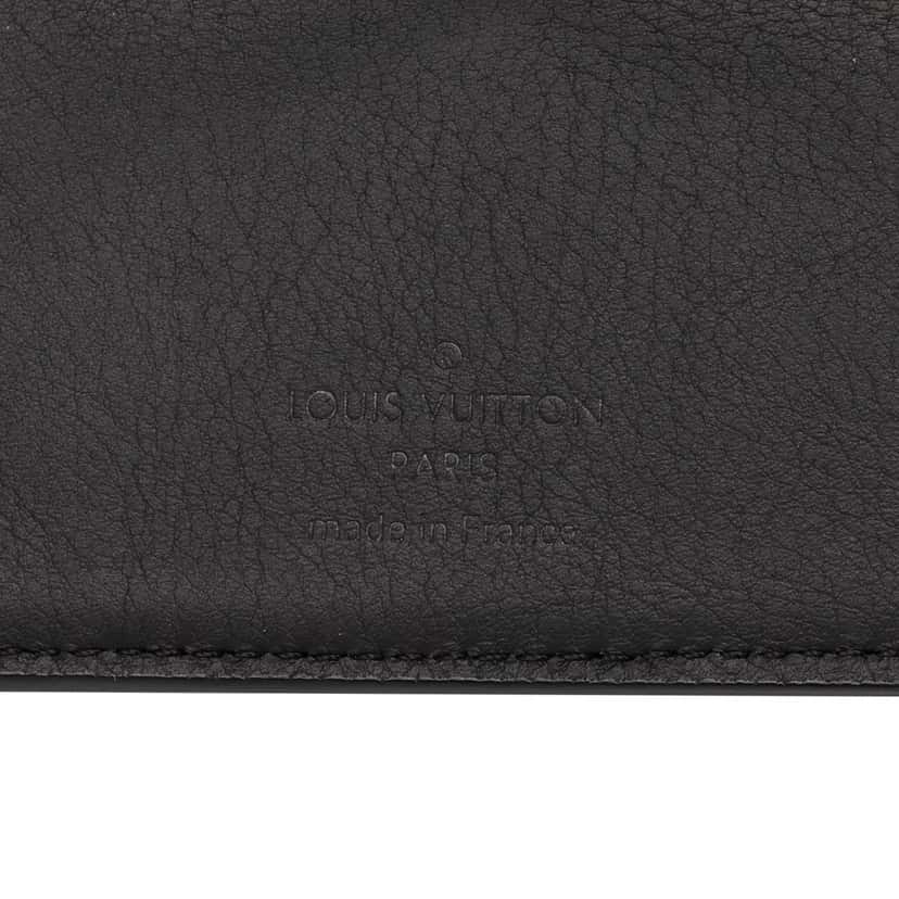 Louis Vuitton Monogram Spotlight Multiple Wallet Black Leather Very good condition - Box View