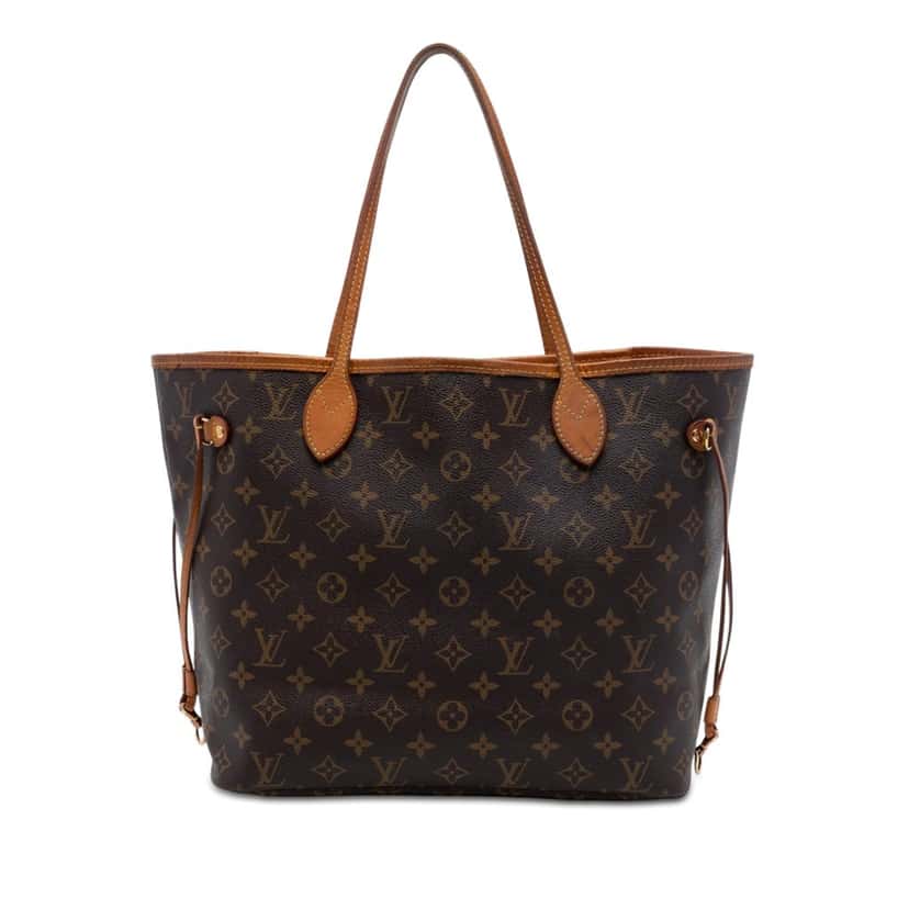Louis Vuitton Monogram Neverfull MM Brown Very good condition - Front View