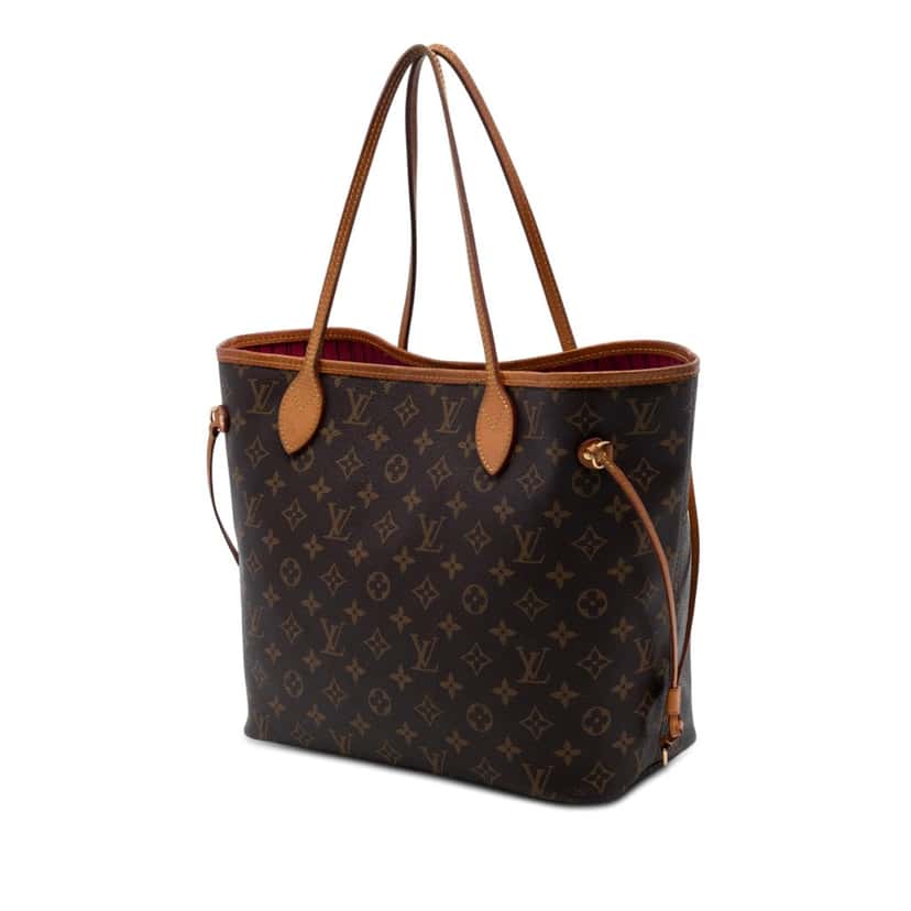 Louis Vuitton Monogram Neverfull MM Brown Very good condition - Back View