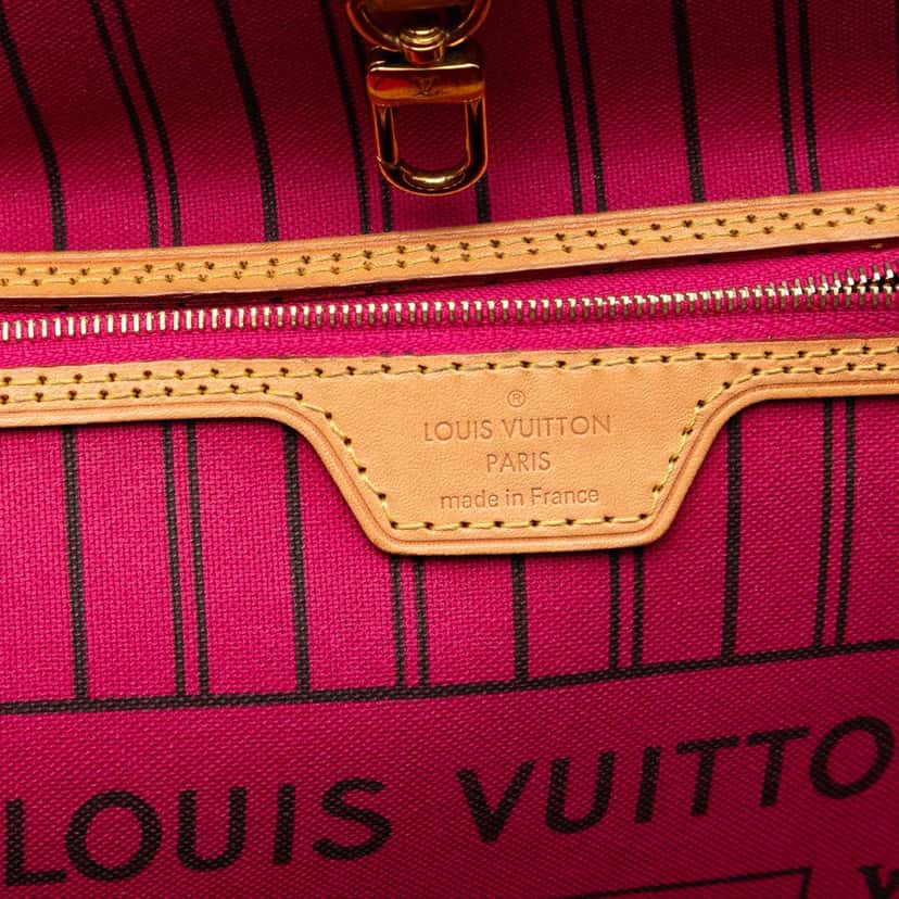 Louis Vuitton Monogram Neverfull MM Brown Very good condition - Box View